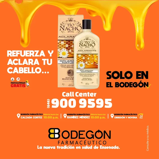 promocional de farmacia en ramirez mendez sobre shampoo